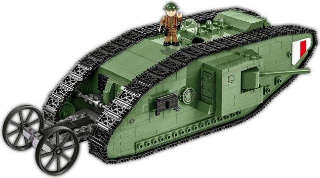 Cobi 2972 Great War Tank Mark I, 605 k, 1 f - obrázek 2