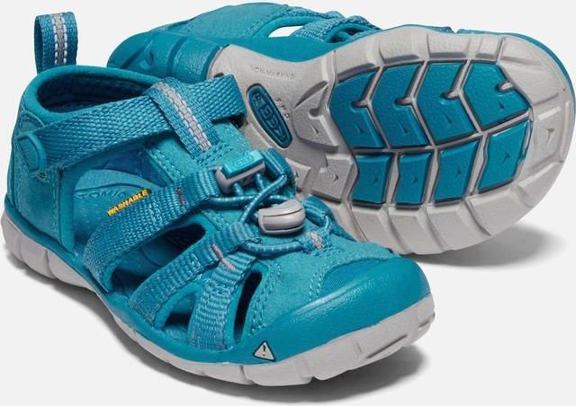 Keen Dětské sandály SEACAMP II CNX JR, tahitian tide modrá 32/33 - obrázek 3