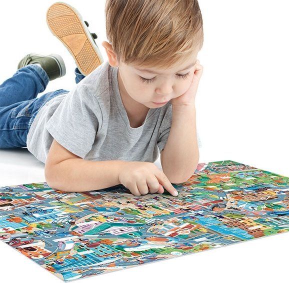 HEADU Puzzle Easy English: Ve městě 108 dílků - obrázek 2
