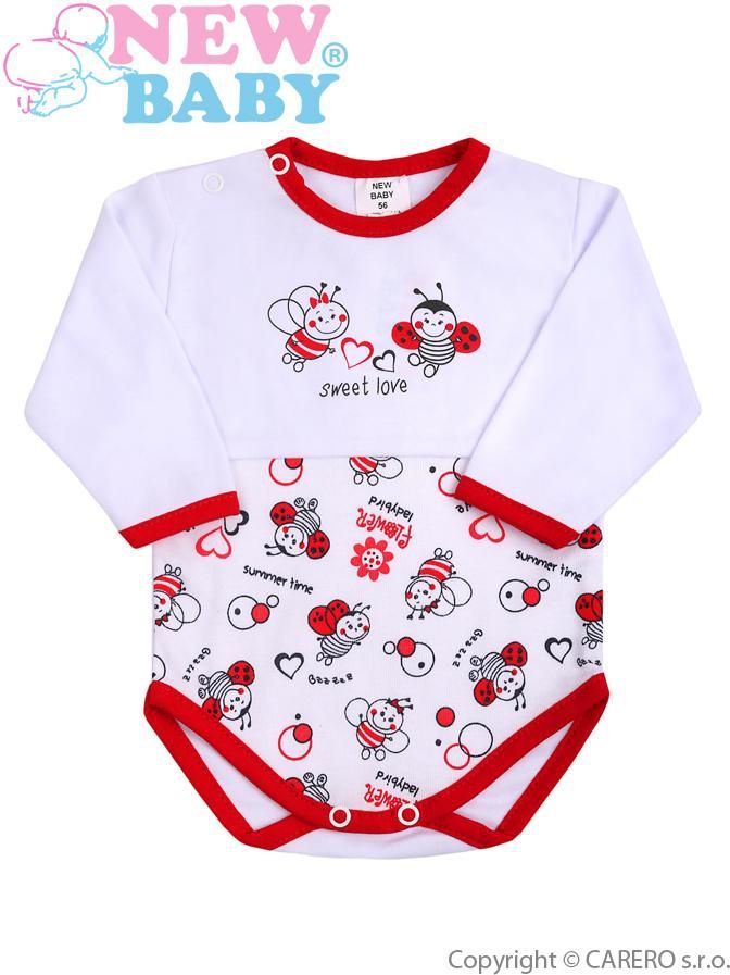 Kojenecké body s dlouhým rukávem New Baby Beruška 86 (12-18m) - obrázek 1