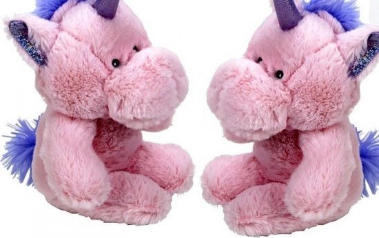 Plyšový jednorožec růžový 21 cm - obrázek 1