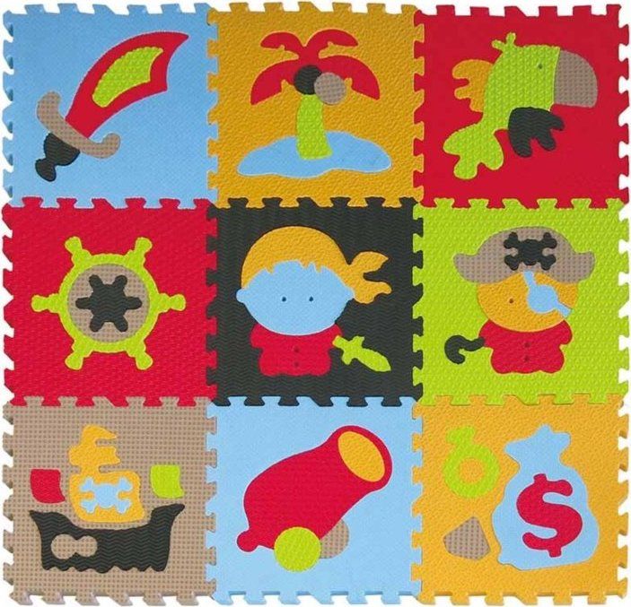 BABY GREAT Pěnové puzzle Piráti SX (30x30) - obrázek 1