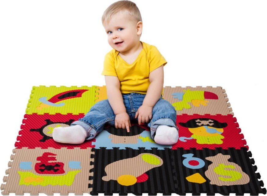 BABY GREAT Pěnové puzzle Piráti SX (30x30) - obrázek 5