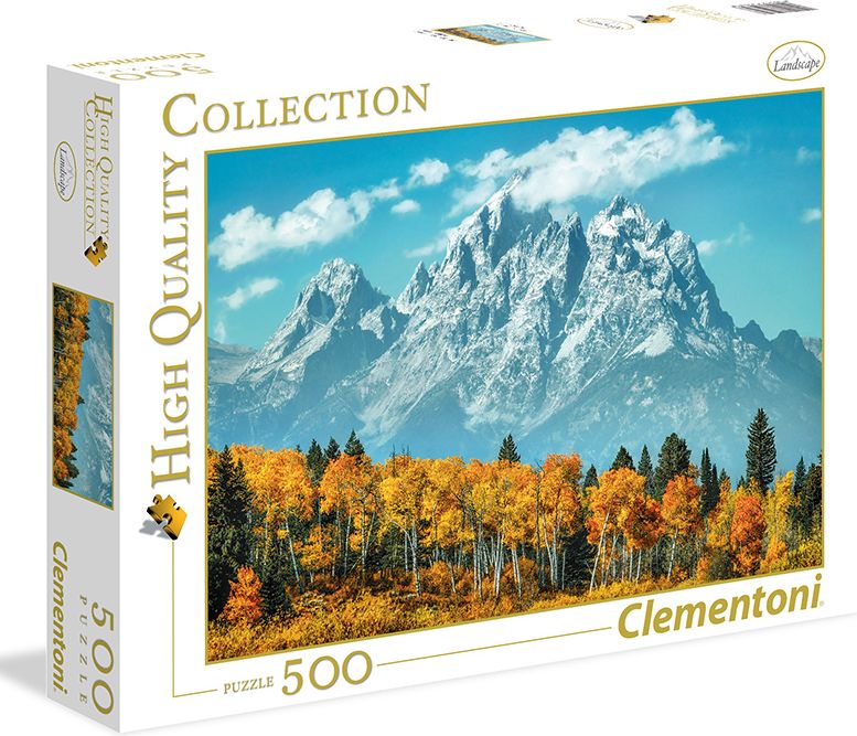 Clementoni - Puzzle 500, Grand Teton - obrázek 1