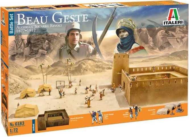 ITALERI Model Kit diorama 6183 - Beau Geste - Algerian Tuareg Revolt (1:72) - obrázek 1