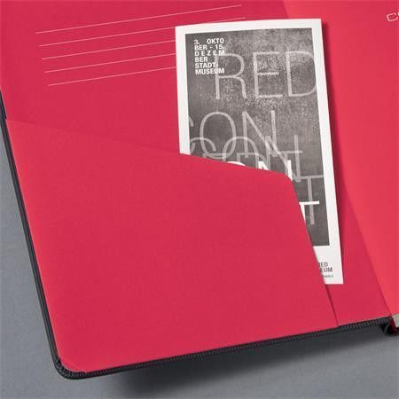Exkluzivní zápisník "Conceptum Red Edition", černo-červená, A5, linkovaný, 194 listů, SIGEL - obrázek 1