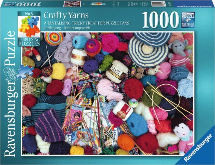 RAVENSBURGER Puzzle Barevný svět vlny 1000 dílků - obrázek 2