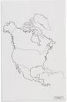 Mapa Severní Ameriky – politická, v angličtině - obrázek 1