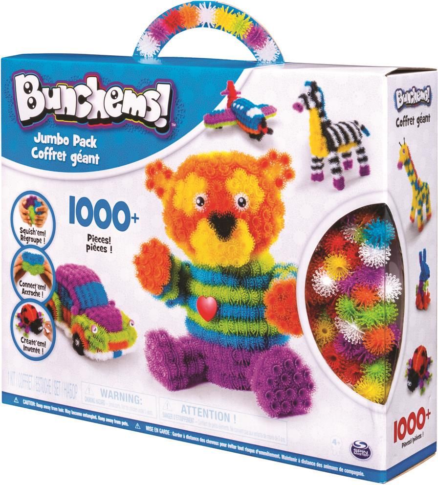 Bunchems jumbo balení s 1000 ks - obrázek 1