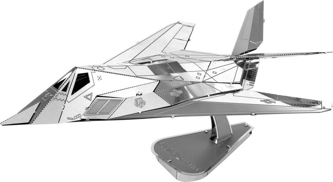METAL EARTH 3D puzzle Lockheed F-117 Nighthawk - obrázek 1
