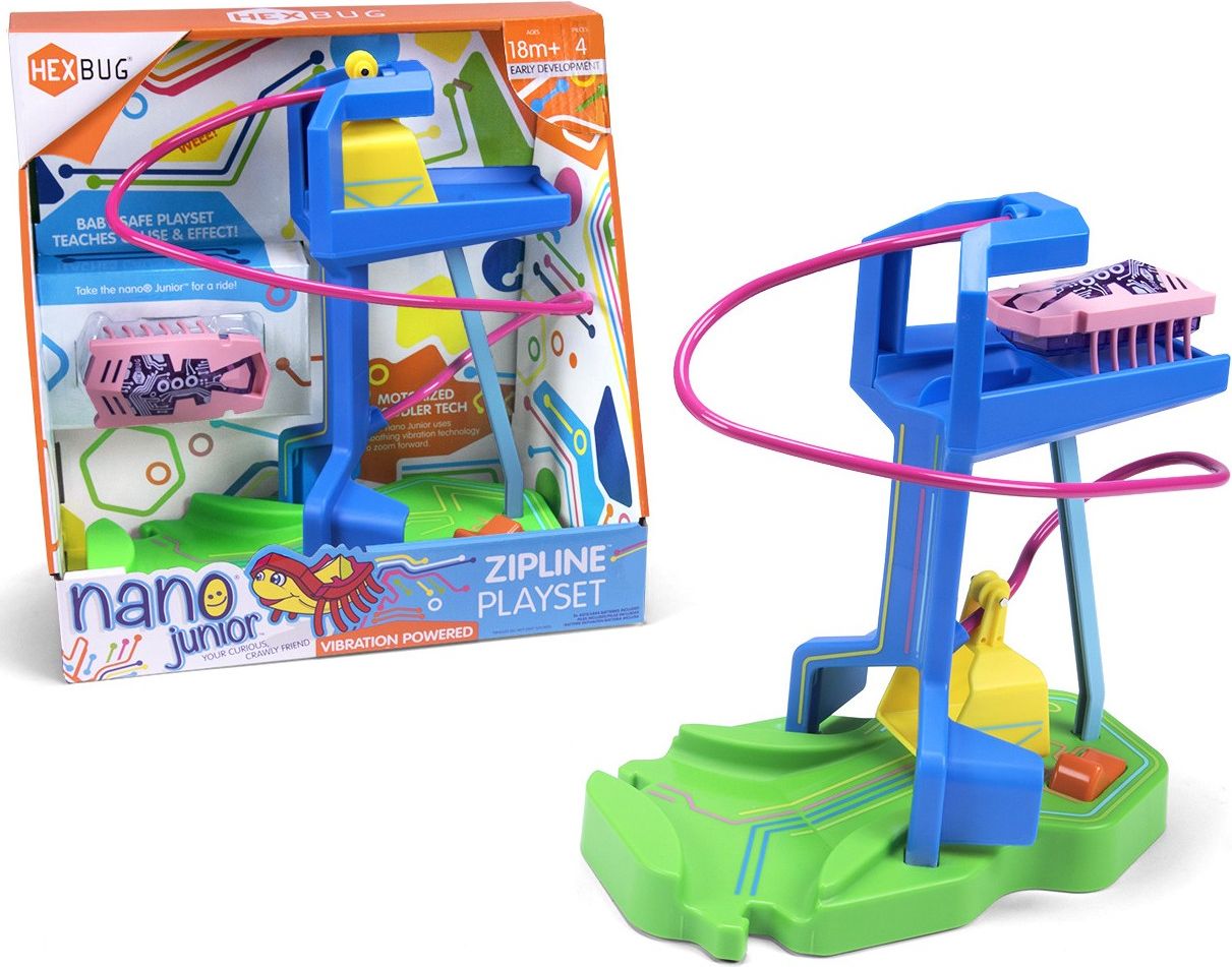 Hexbug Nano Junior - Zipline, hrací set - obrázek 1