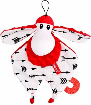 Hencz Toys Plyšová hračka v kontrastních barvách Sheepi - červená - obrázek 1
