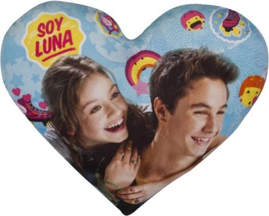 Polštářek ve tvaru srdce Soy Luna - obrázek 1