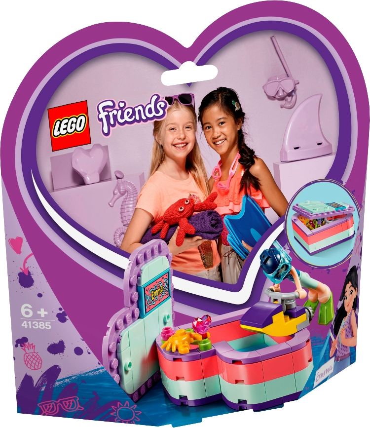 LEGO Friends 41385 Emma a letní srdcová krabička - obrázek 1