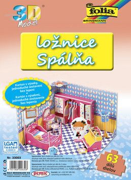 3D model Ložnice - obrázek 1