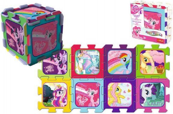 Hasbro Pěnové puzzle My Little Pony 32x32x1cm 1 ks - obrázek 1
