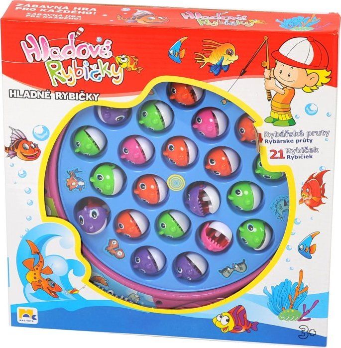 MAC TOYS Dětská hra Hladové rybičky - obrázek 2