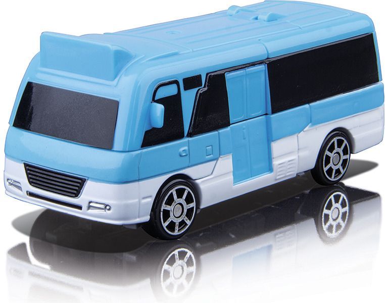 Alltoys Robocarz 2v1 Midibus 11,5 cm - obrázek 1
