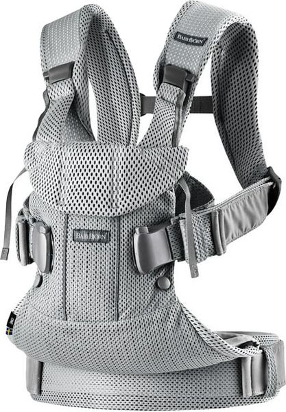 BABYBJÖRN Nosítko One 2018 - Silver 3D Mesh - obrázek 1