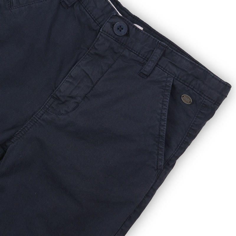 Minoti Kalhoty chlapecké Chino modrá 104/110 - obrázek 2