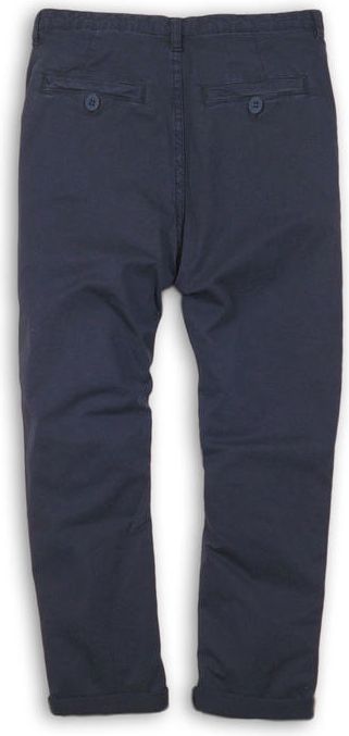 Minoti Kalhoty chlapecké Chino modrá 104/110 - obrázek 3