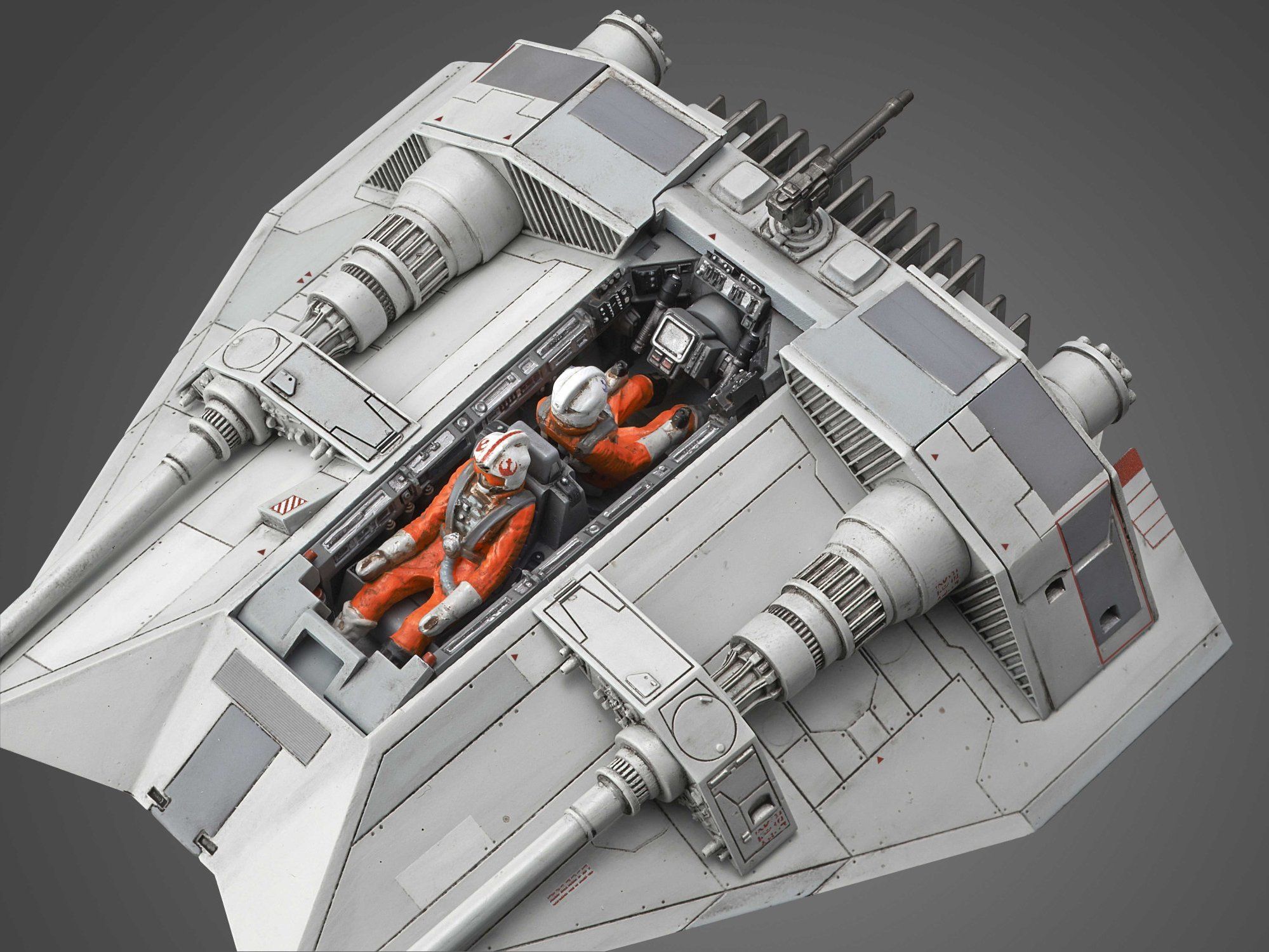 REVELL Plastic ModelKit BANDAI SW 01203 - Snowspeeder (1:48) - obrázek 6