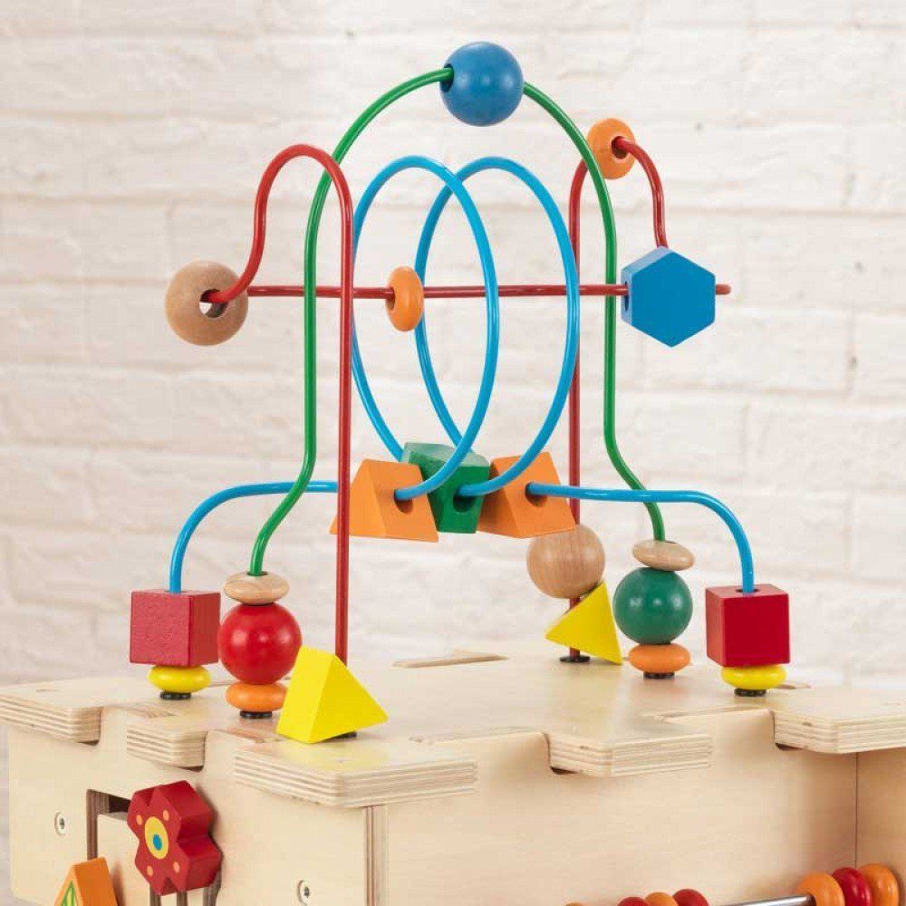 KIDKRAFT Dřevěná motorická kostka Deluxe - obrázek 5