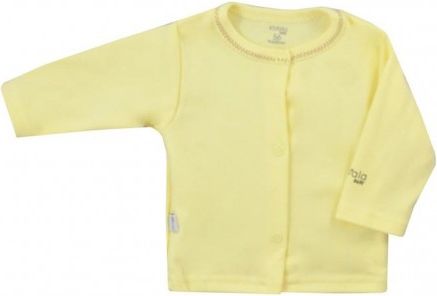 Kojenecký bavlněný kabátek Koala Happy Baby žlutý, Žlutá, 86 (12-18m) - obrázek 1