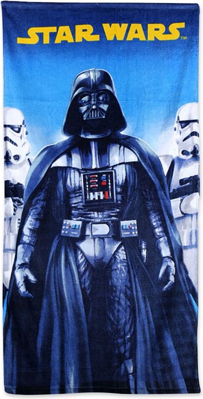 Setino · Plážová osuška Star Wars - Darth Vader a Stormtroopeři - 100% bavlna - 70 x 140 cm - obrázek 1