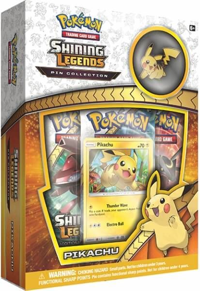 Nintendo Pokémon Shining Legends Pin Collection - Pikachu - obrázek 1