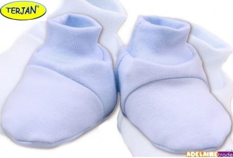 Botičky/ponožtičky BAVLNA - sv. modré - obrázek 1