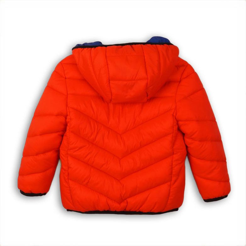 Minoti Bunda chlapecká Puffa oranžová 122/128 - obrázek 3