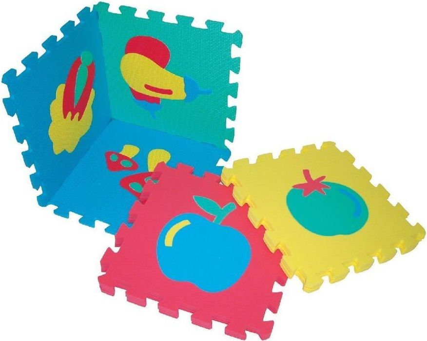 Wiky Wiky Měkké puzzle bloky OVOCE 30 cm - obrázek 2