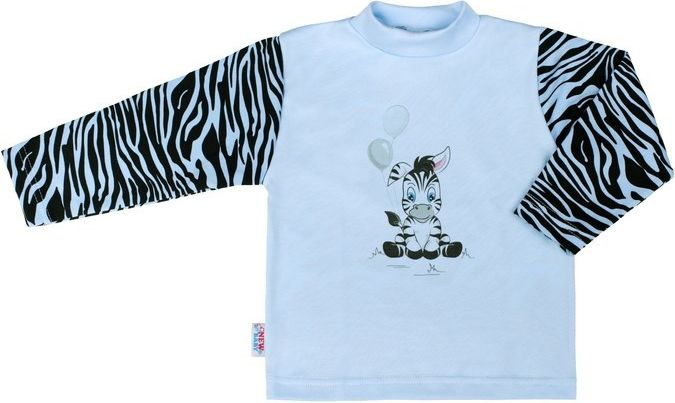 Dětské bavlněné pyžamo New Baby Zebra s balónkem modré 110 (4-5r) - obrázek 4