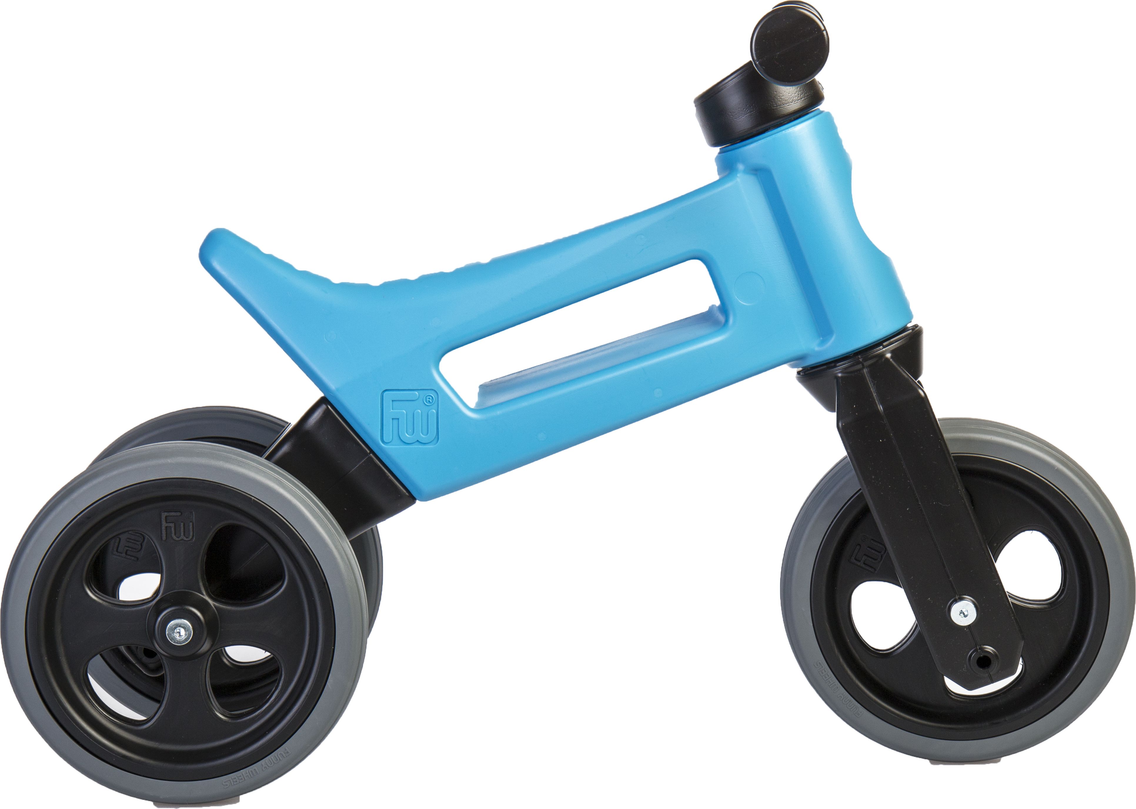 TEDDIES Odrážedlo FUNNY WHEELS NEW SPORT 2v1, nosnost 50kg 18m+, modré - obrázek 1