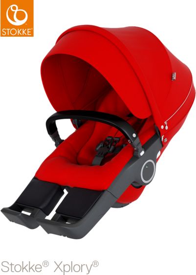 Stokke Sedák na kočárky Xplory® V6, Trailz™ - Red - obrázek 1