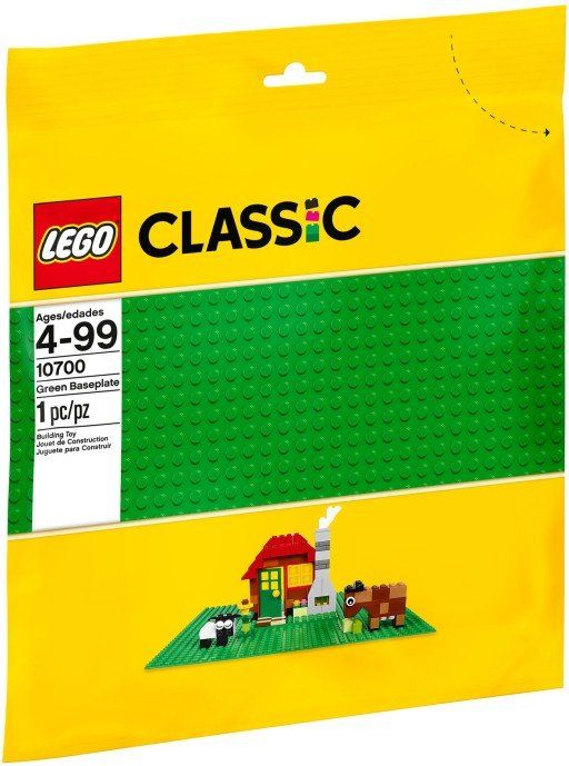 LEGO CLASSIC 10700 Zelená podložka na stavění - obrázek 1