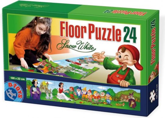 D-TOYS Puzzle Gulliverovy cesty MAXI 24 dílků - obrázek 1