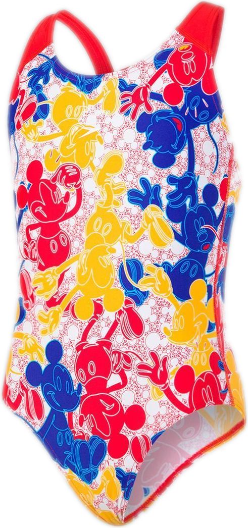 Speedo Disney Mickey Mouse Allover Swimsuit - blue/red 152 - obrázek 1
