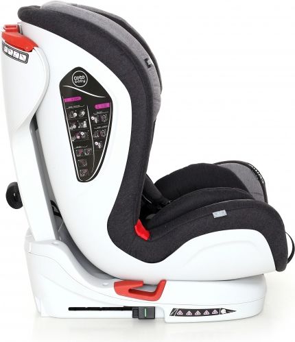 Coto baby Coto Baby Autosedačka 9-36kg Como Isofix 2018 - Grey/Melagne - obrázek 3