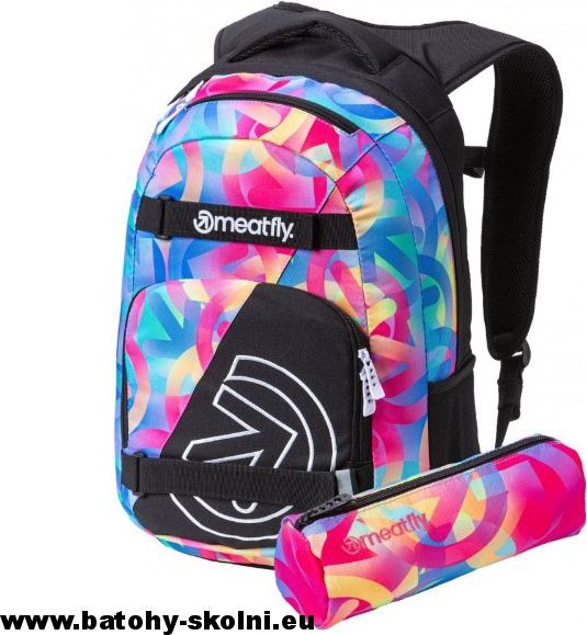 Studentský batoh Meatfly Exile 4 K Black Gradient - Doprava Zdarma - obrázek 2