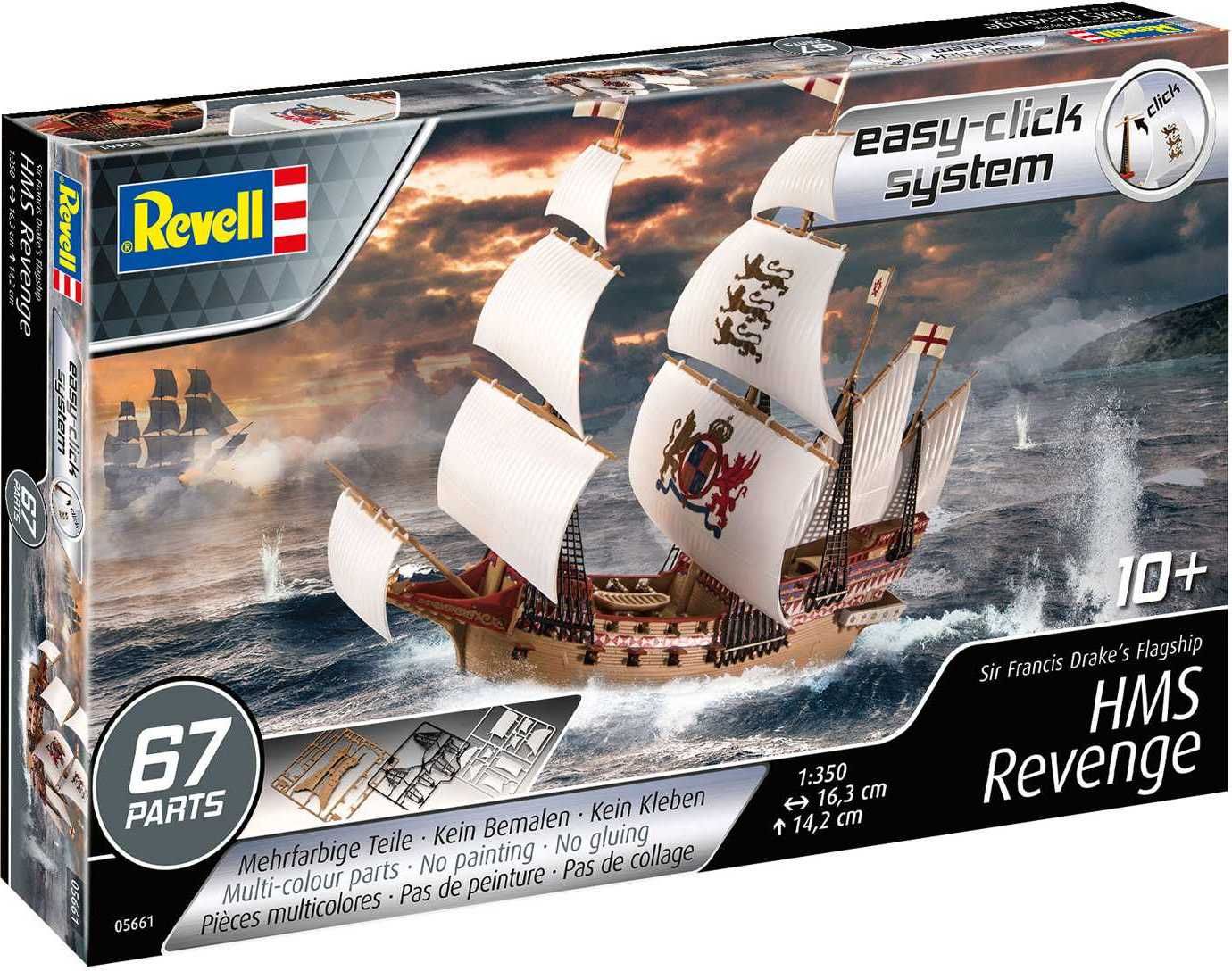 REVELL EasyClick loď 05661 - HMS Revenge (1:350) - obrázek 1
