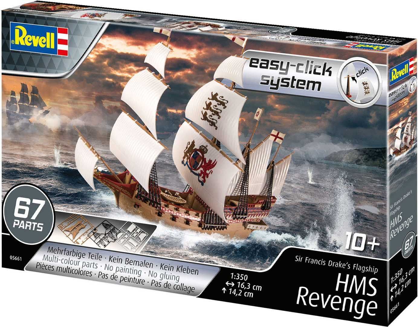REVELL EasyClick loď 05661 - HMS Revenge (1:350) - obrázek 2