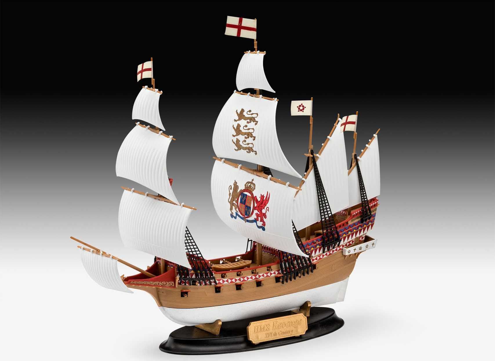 REVELL EasyClick loď 05661 - HMS Revenge (1:350) - obrázek 8