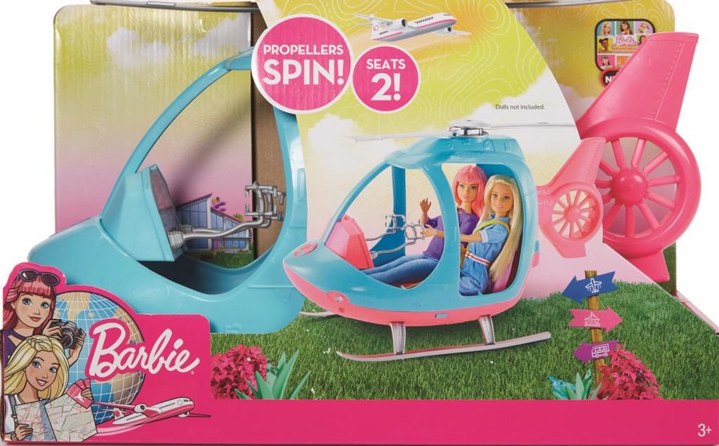 Barbie vrtulník - obrázek 1