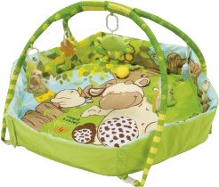 CANPOL BABIES Hrací koberec s hrazdičkou a ohradou Country - obrázek 1