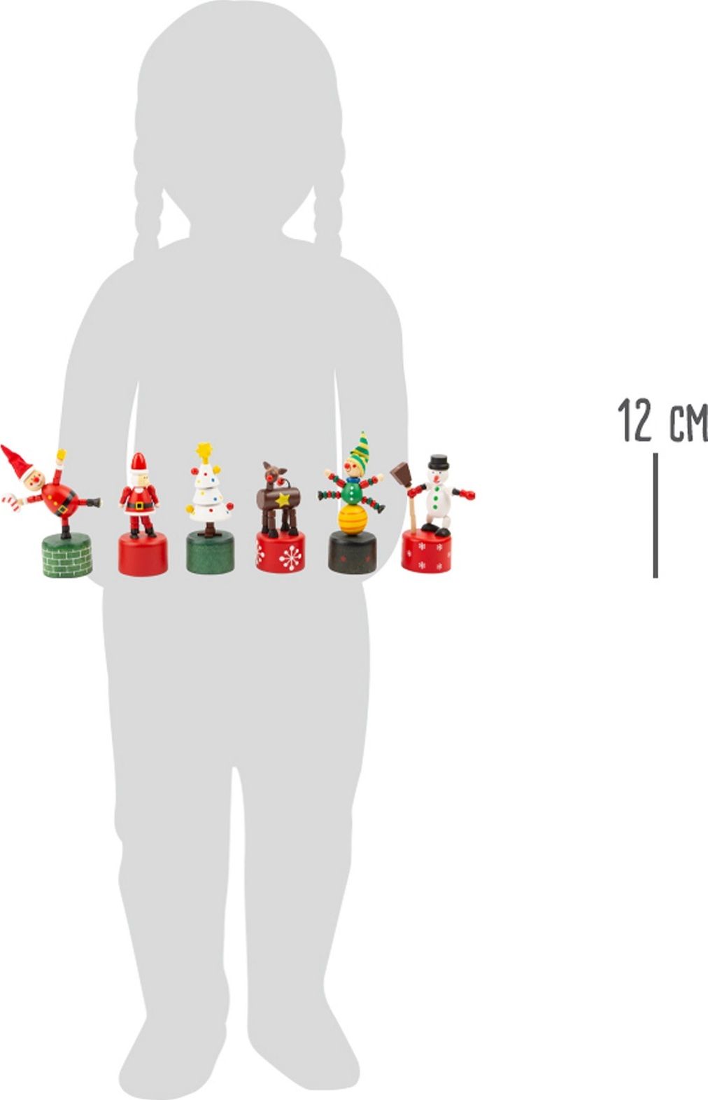 SMALL FOOT BY LEGLER Small Foot Vánoční tančící figurka 1 ks - obrázek 2