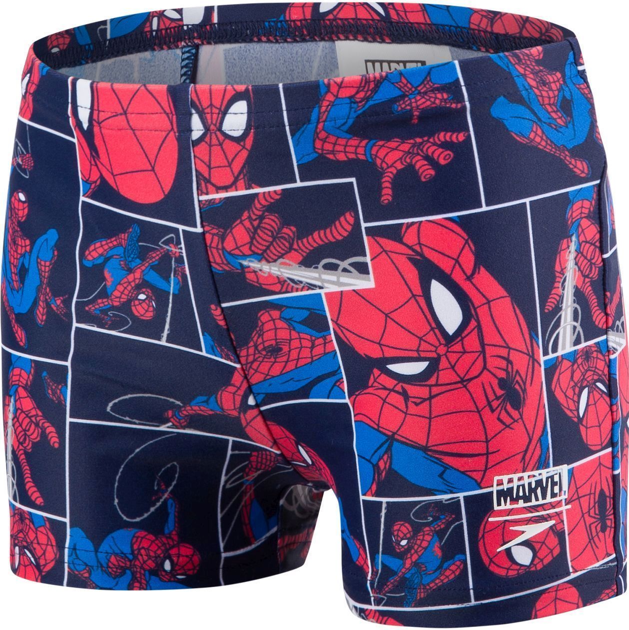 Speedo Marvel Spider-Man Aquashort - navy/red 110 - obrázek 1