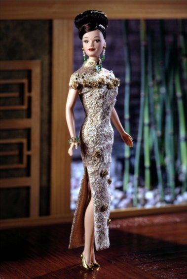 BARBIE Golden Qi-Pao (rok 1998) - obrázek 1