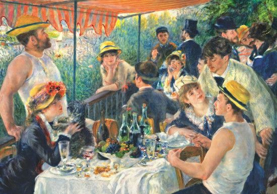TREFL Puzzle Snídaně veslařů 1000 dílků - obrázek 1